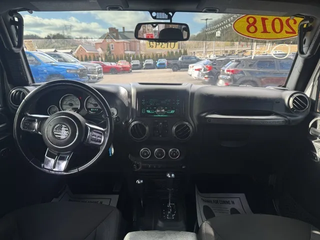 2018 Jeep Wrangler JK Unlimited Sport