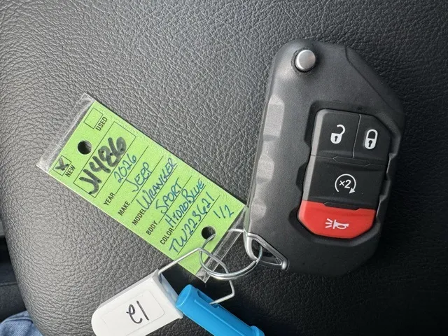 2026 Jeep Wrangler Sport S