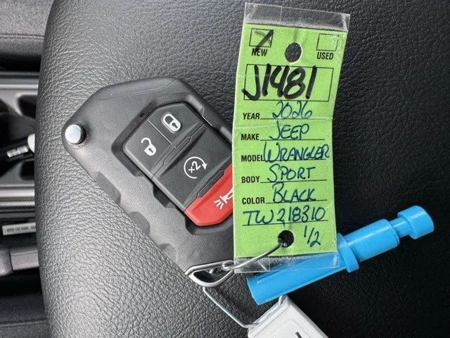 2026 Jeep Wrangler Sport S