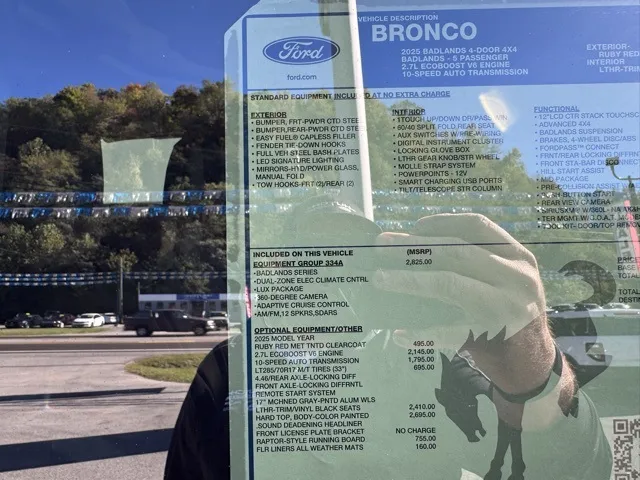 2025 Ford Bronco Badlands